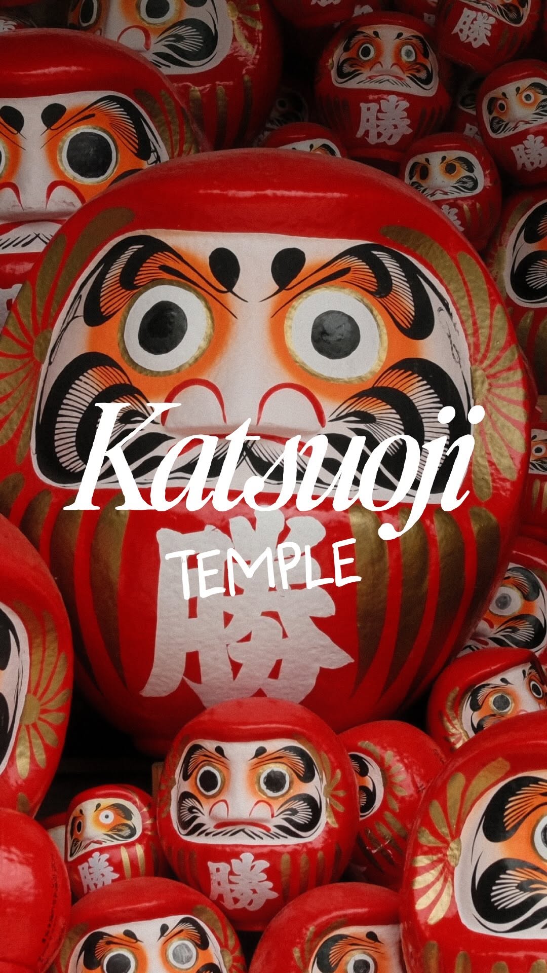 Katsuoji Temple: Thousands of Daruma Dolls