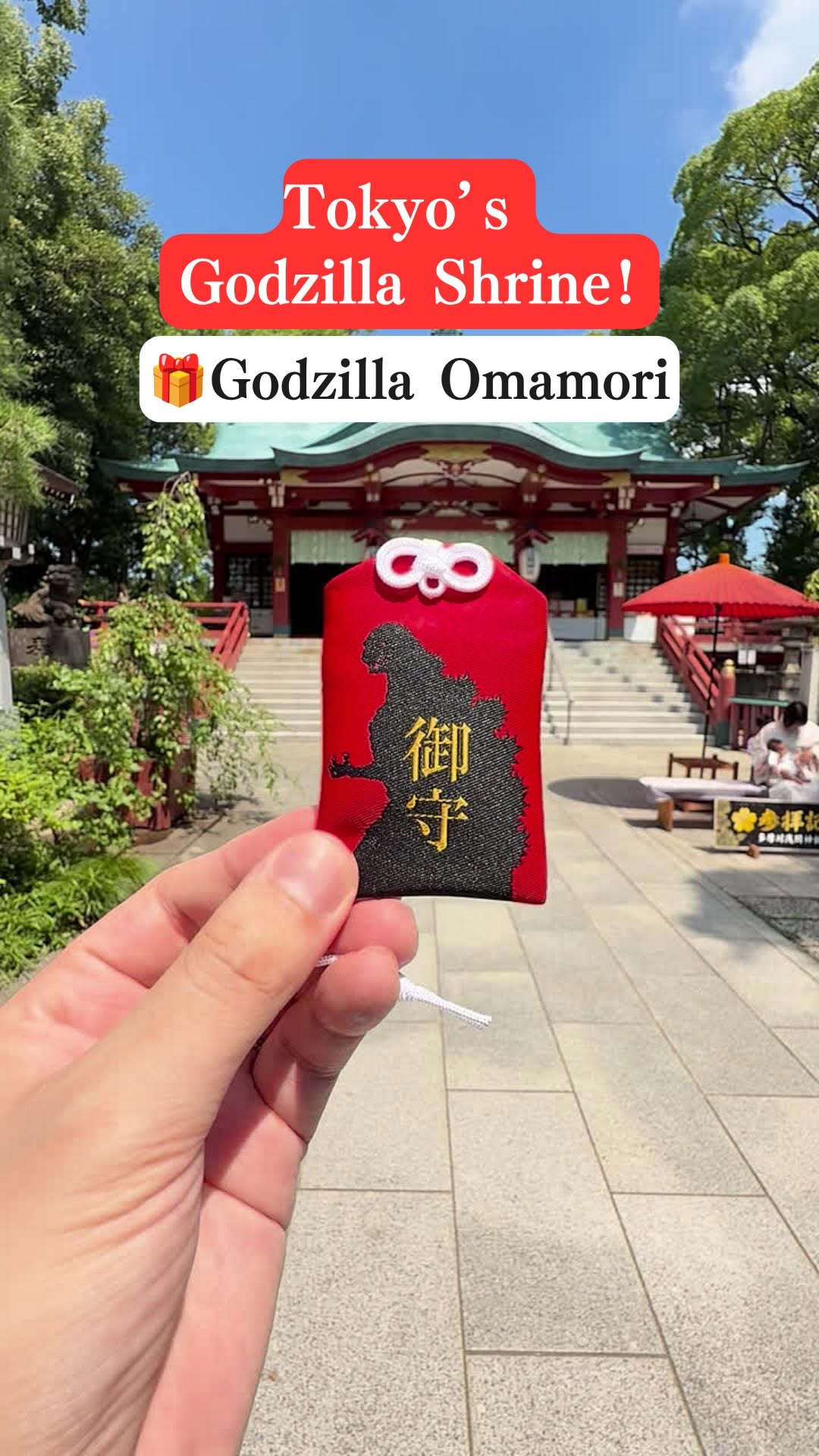 Godzilla Shrine and Tama River Views