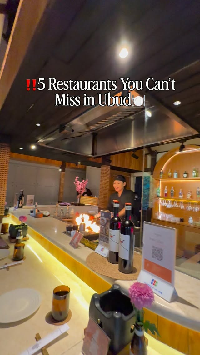5 Restaurants in Bali