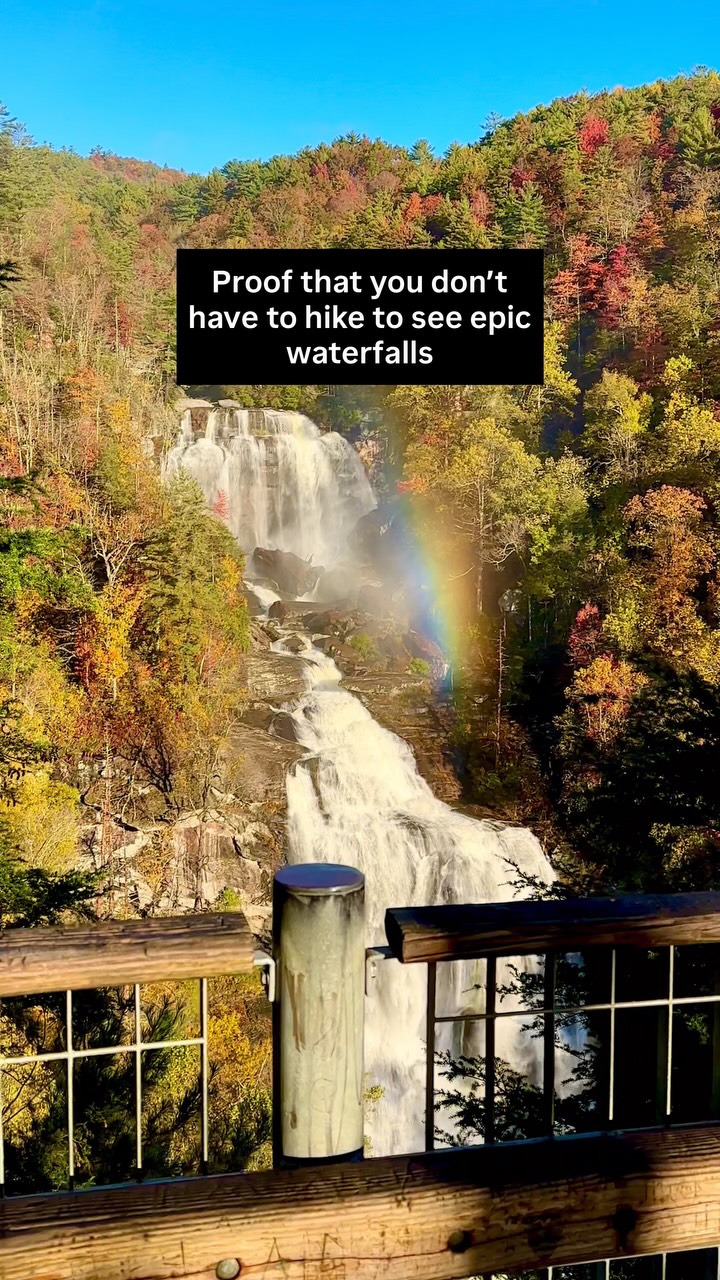 Scenic Blue Ridge Waterfalls With Easy Access