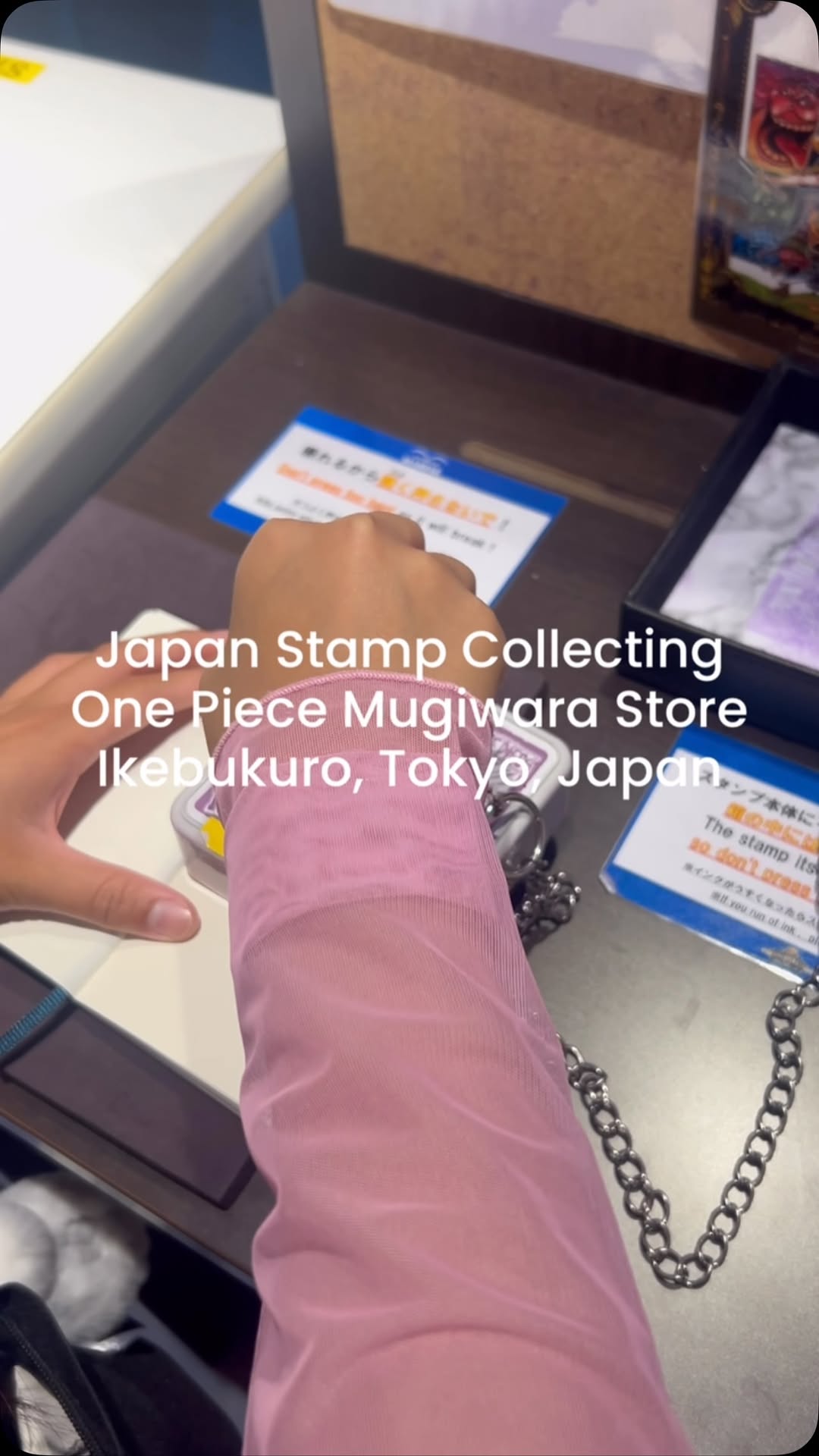 One Piece Stamp Collection At Tokyo's Mugiwara Store