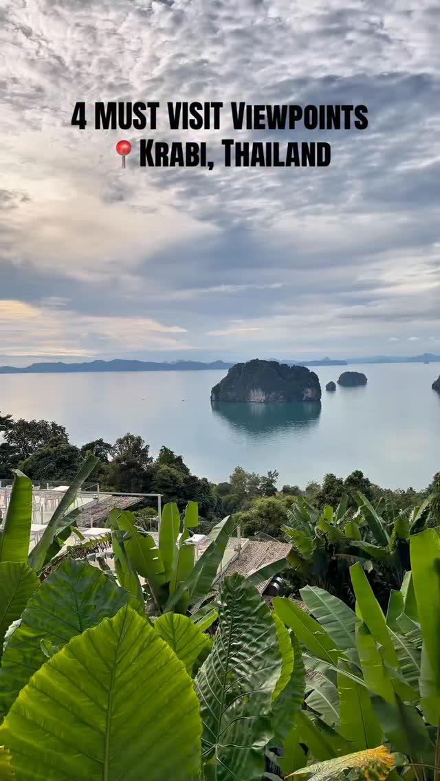 Krabi's Top Four Scenic Dining and Viewpoint Destinations