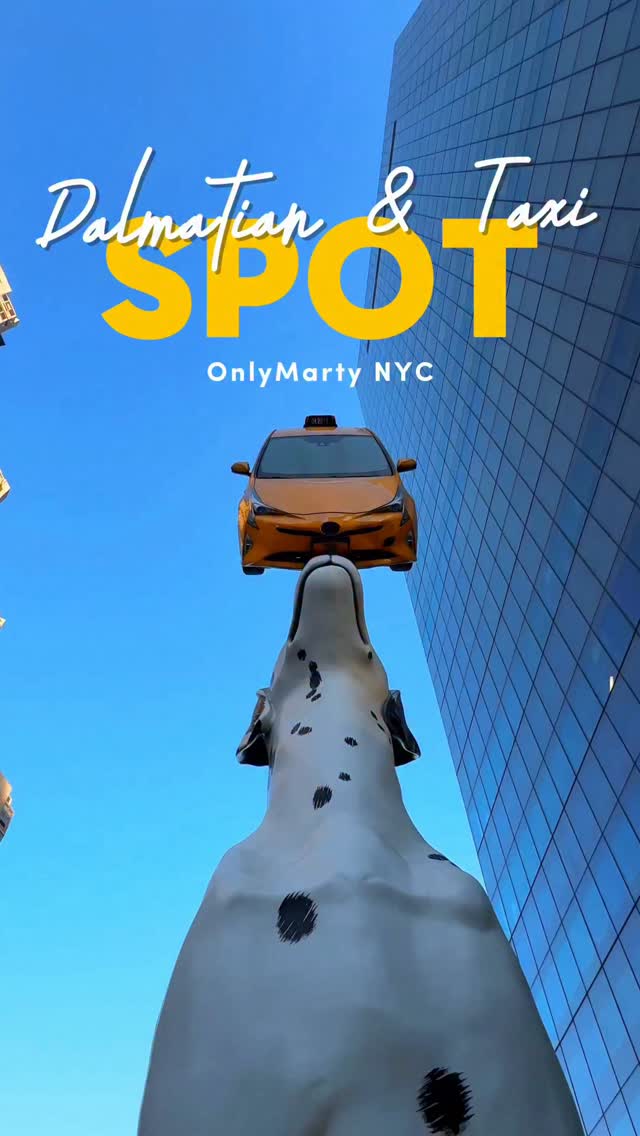 Car-Crowned Dog Sculpture At NYC Hospital