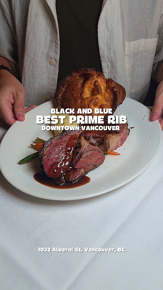 Vancouver Steakhouse Prime Rib Happy Hour Deal