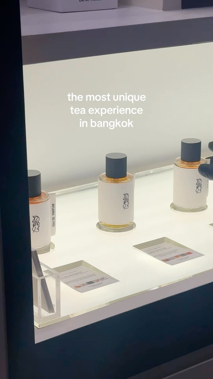 Bangkok Tea Shop Offers Unique Tea Perfumes