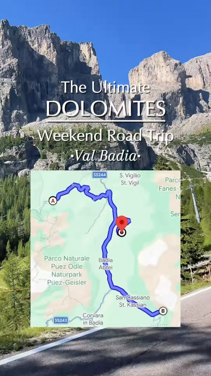 Italian Dolomites Road Trip Through Val Badia