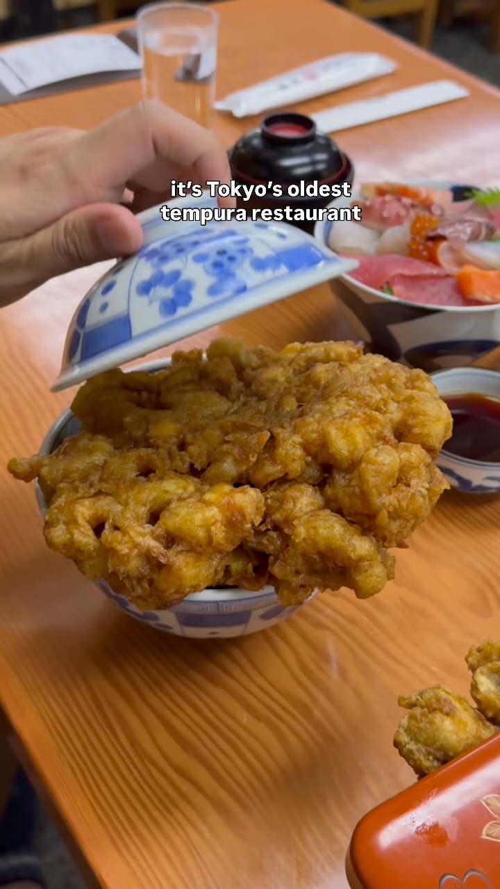 Japan's Oldest Tempura Spot: San-Sada