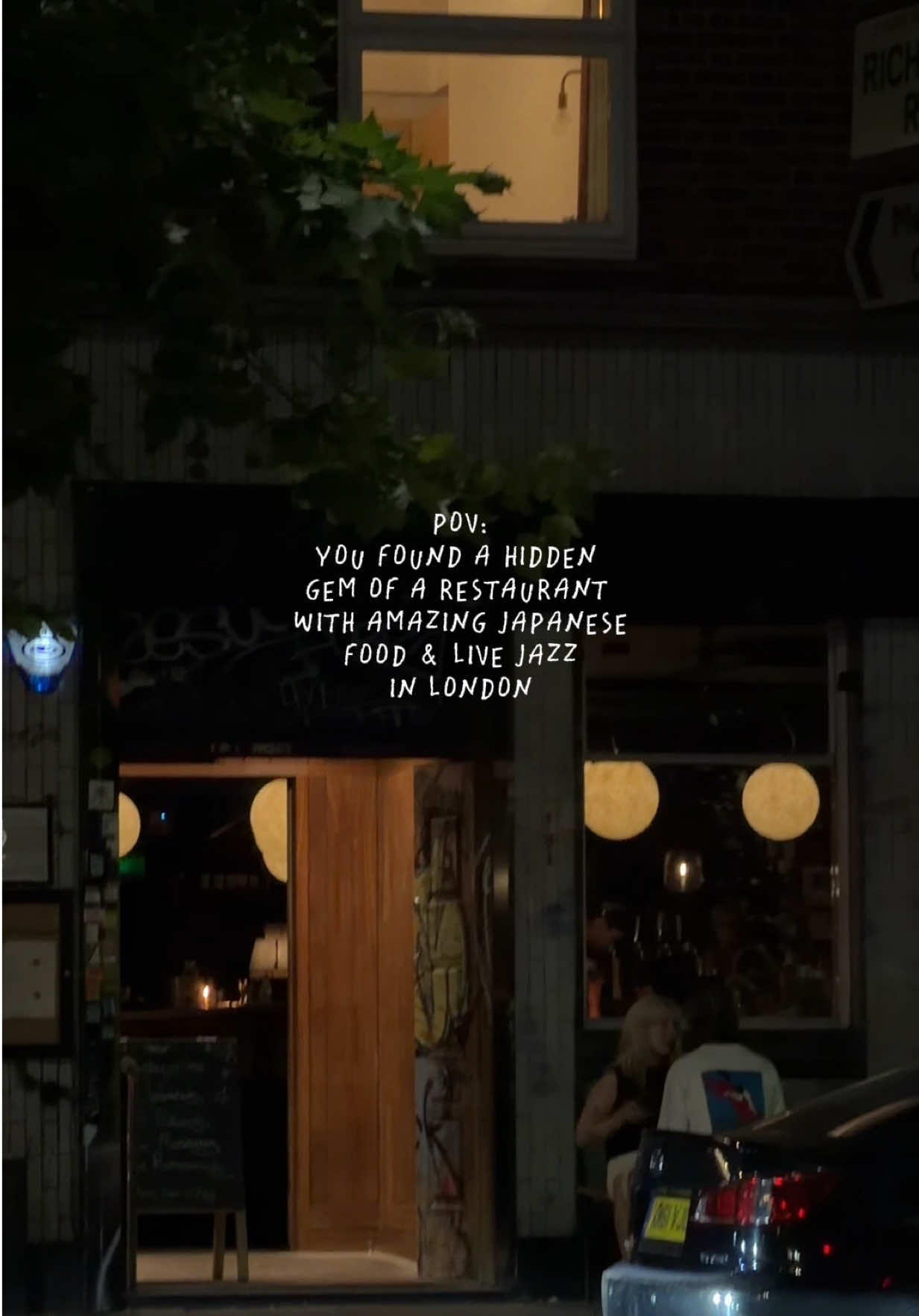 London Restaurant Features Japanese Food and Live Jazz
