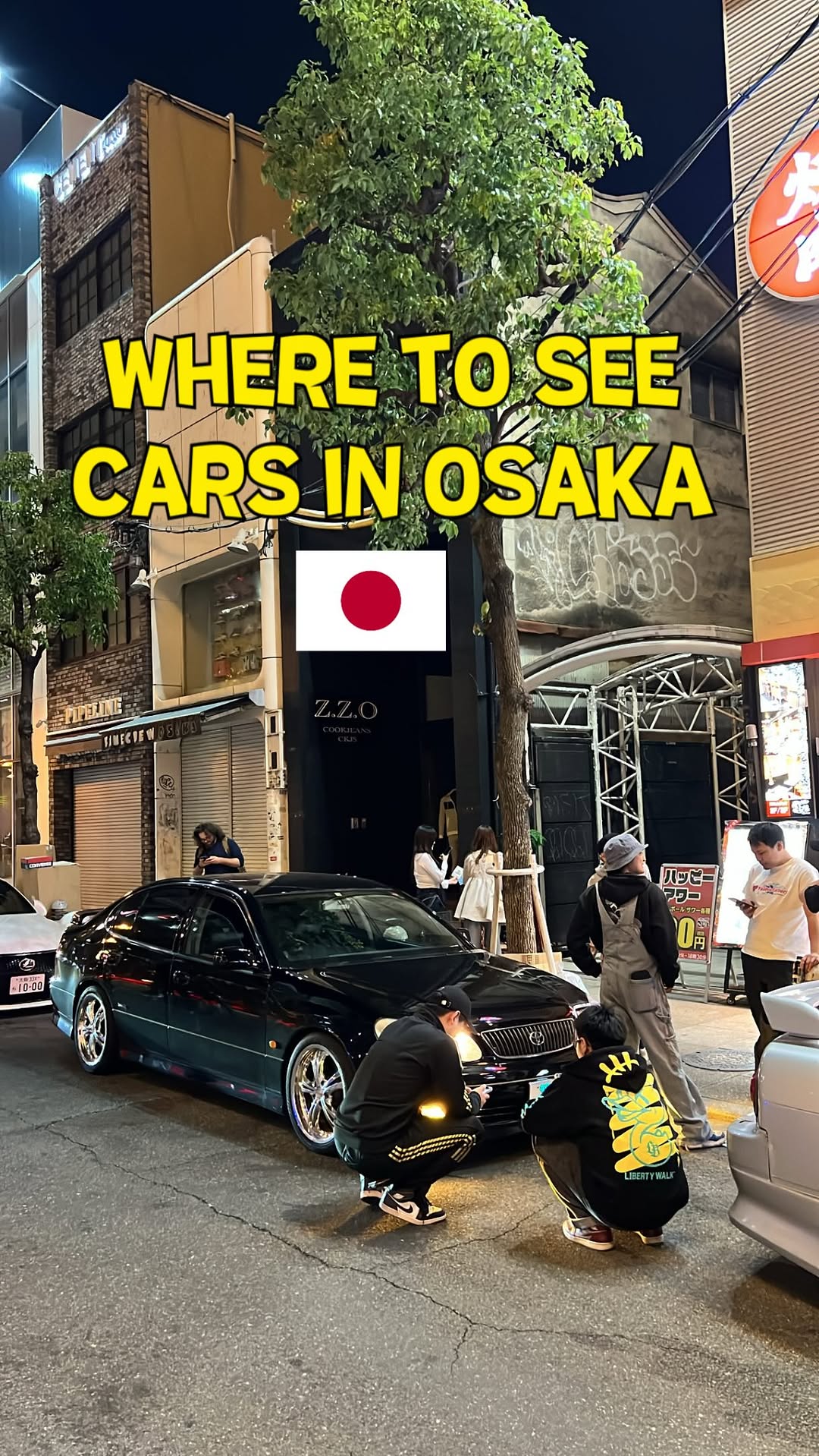 Osaka's Social Hubs For Cars and People