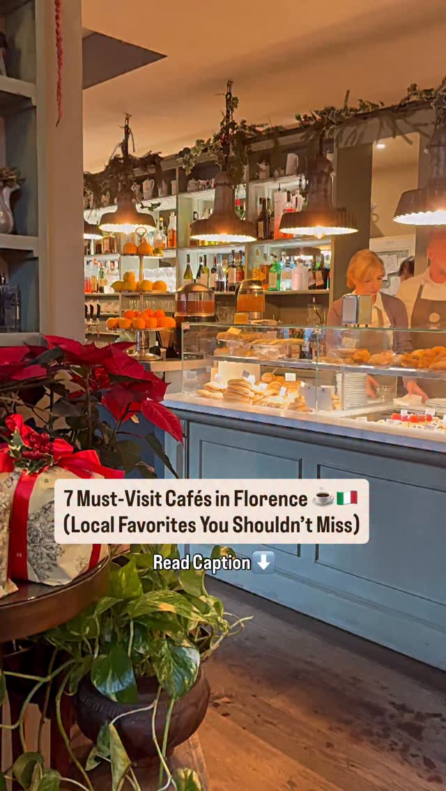 Florence's Top Seven Cafes Showcase Diverse Vibes
