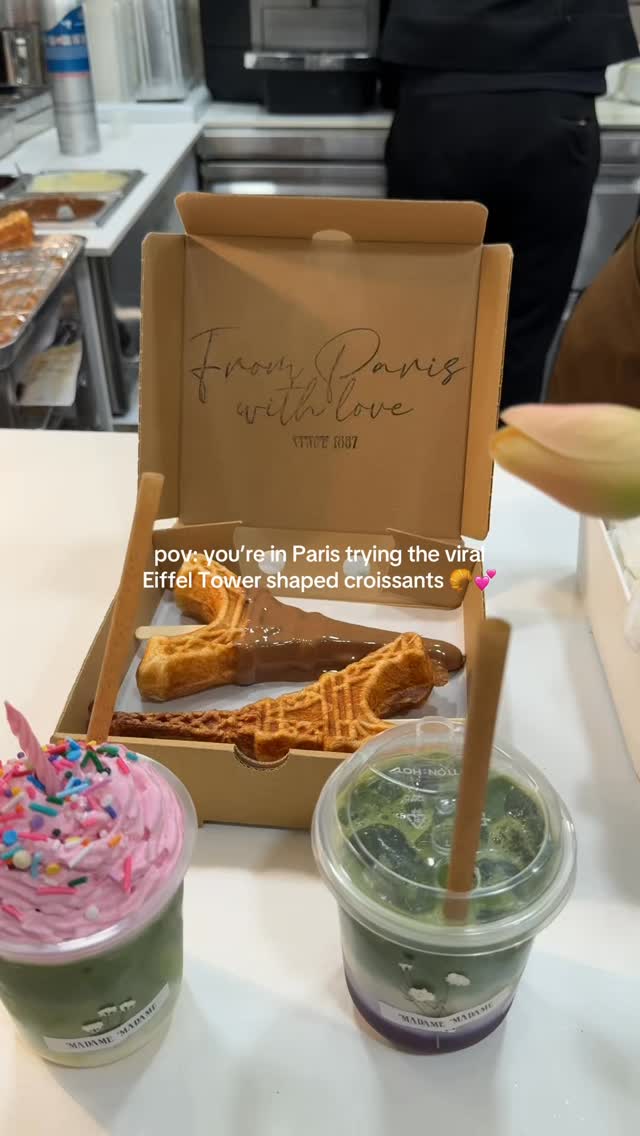 Eiffel Tower Croissants at Paris's Madame Madame