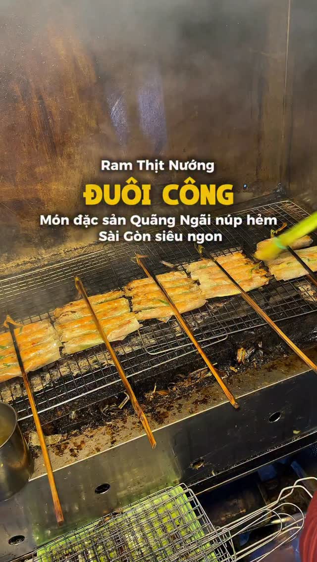 Quảng Ngãi Specialty Grilled Pork & Ram in Tan Binh