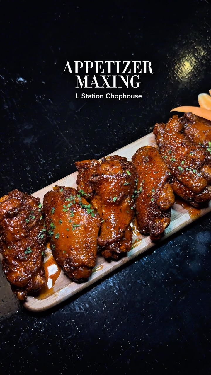 The L Station ChopHouse Appetizer Menu