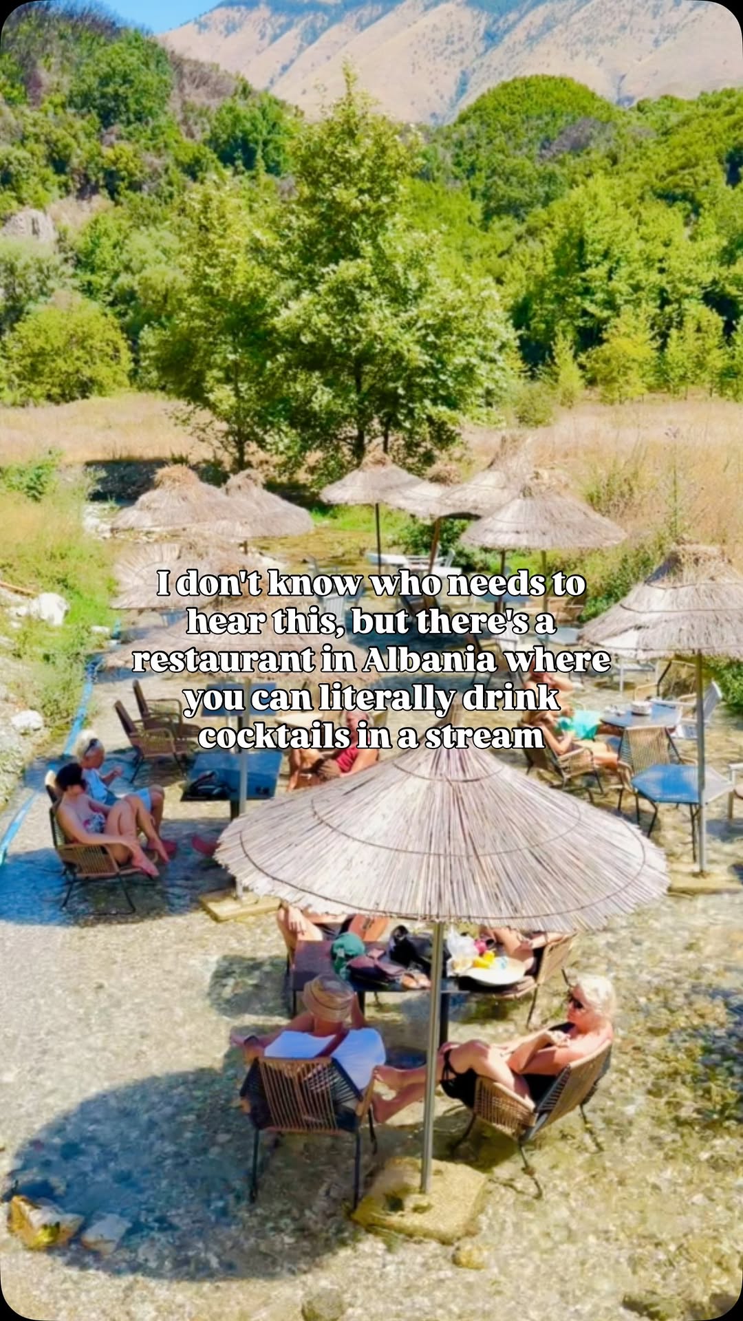 The Blue Eye Natural Spring In Albania