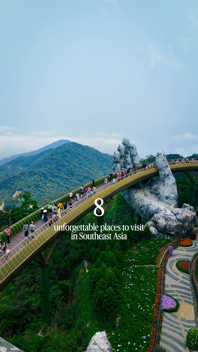 Southeast Asia's Tropical Islands, Waterfalls, and Mosques