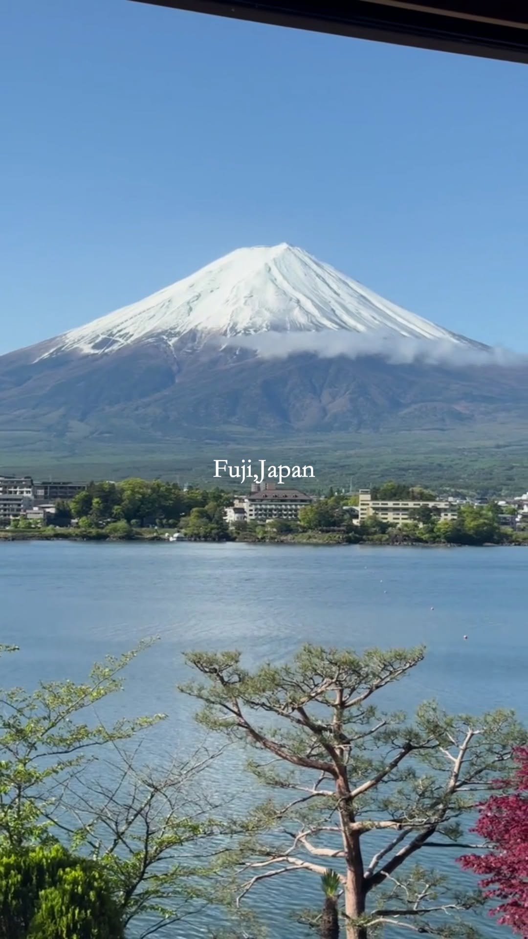 Ryokan with Mount Fuji Views Near Lake Kawaguchi