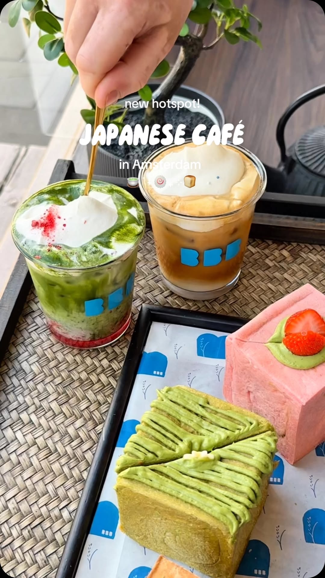 Amsterdam Matcha And Shokupan Delights