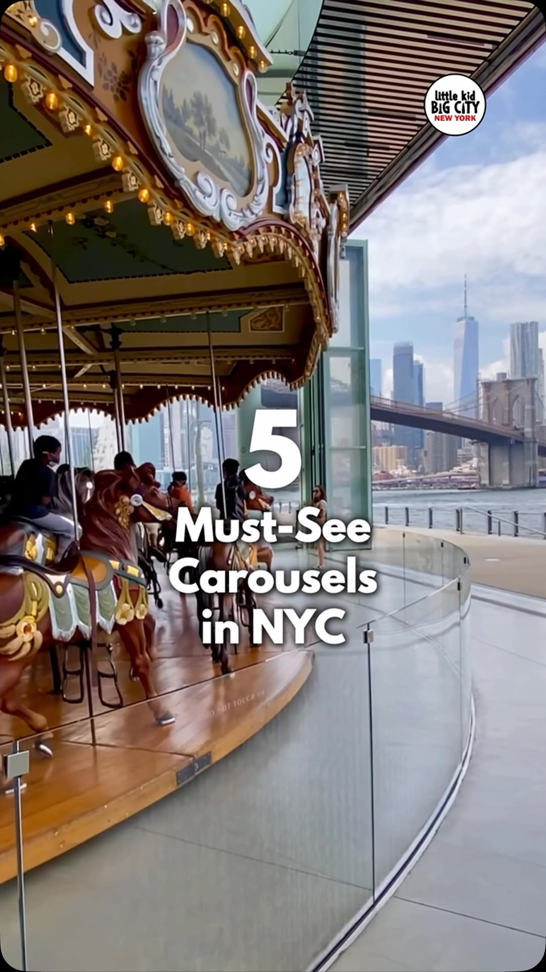 NYC Carousels: Historic and Modern Wonders