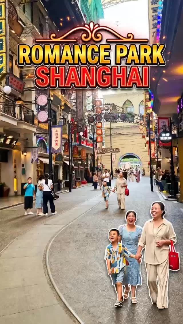 Shanghai Romance Park's Dazzling Live Theater Show