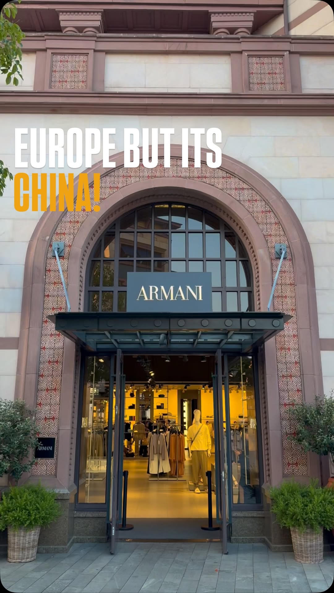European-Themed Outlet Mall in China