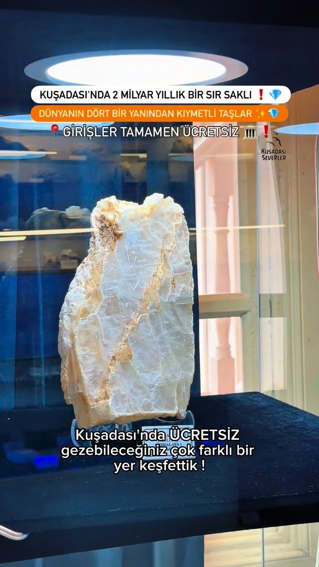 Kuşadası Mineral and Fossil Museum's Ancient Wonders