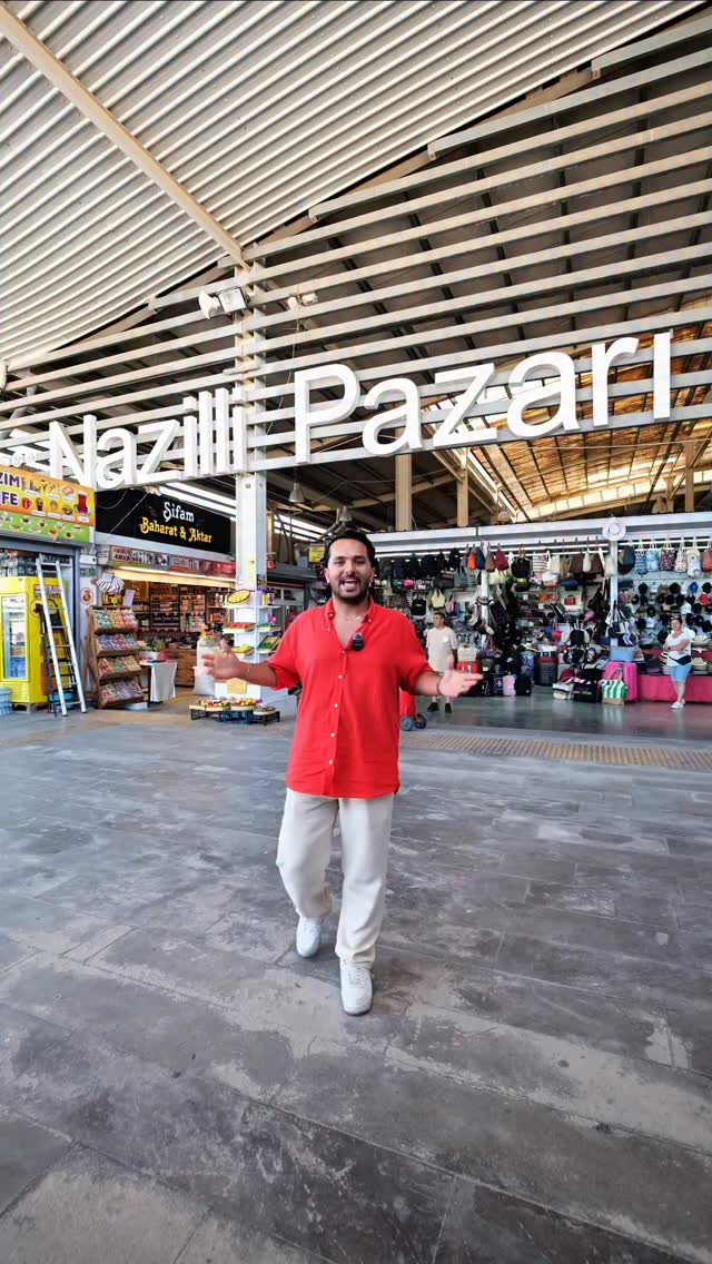 Turkish Market Offers Clothes, Spices, and Souvenirs