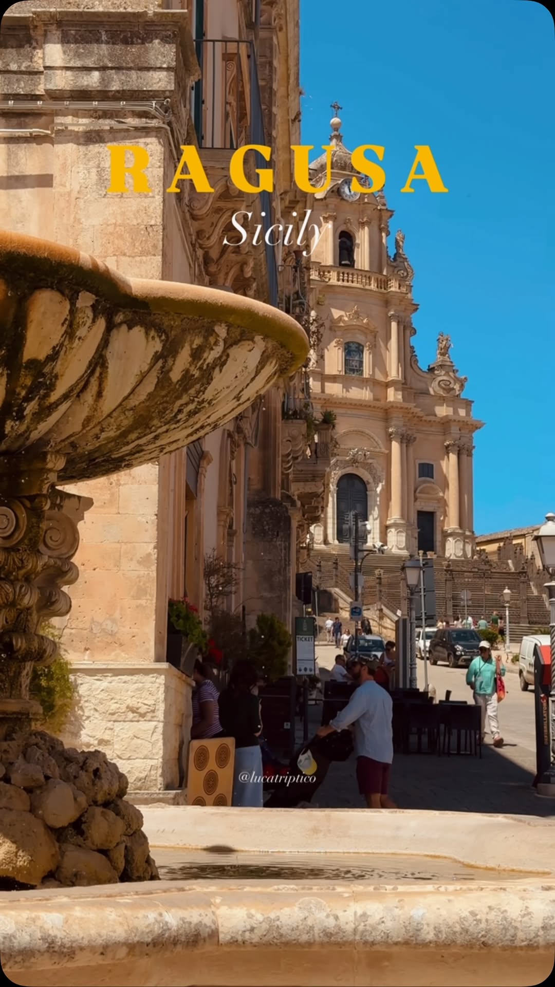 Ragusa Ibla's Baroque Architecture