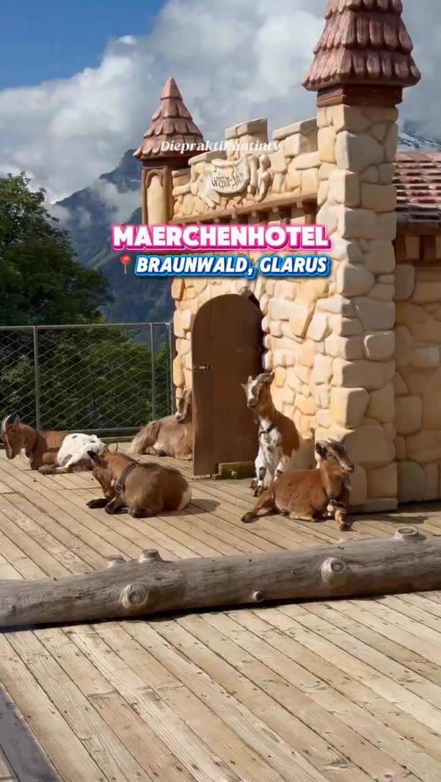 Swiss Hotel Offers Goat Balconies and Mountain Views
