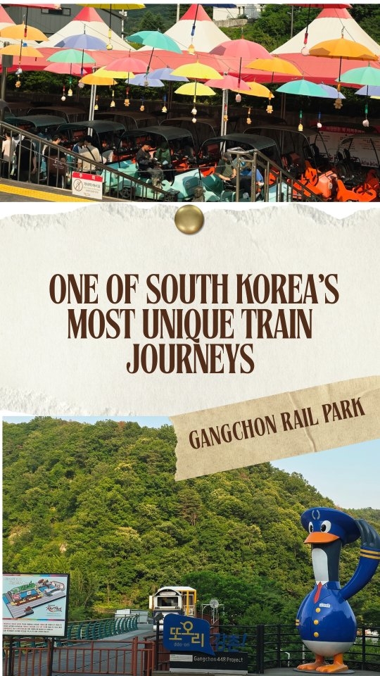 Gyeongchun Line Forest Trail Rail Bike Ride