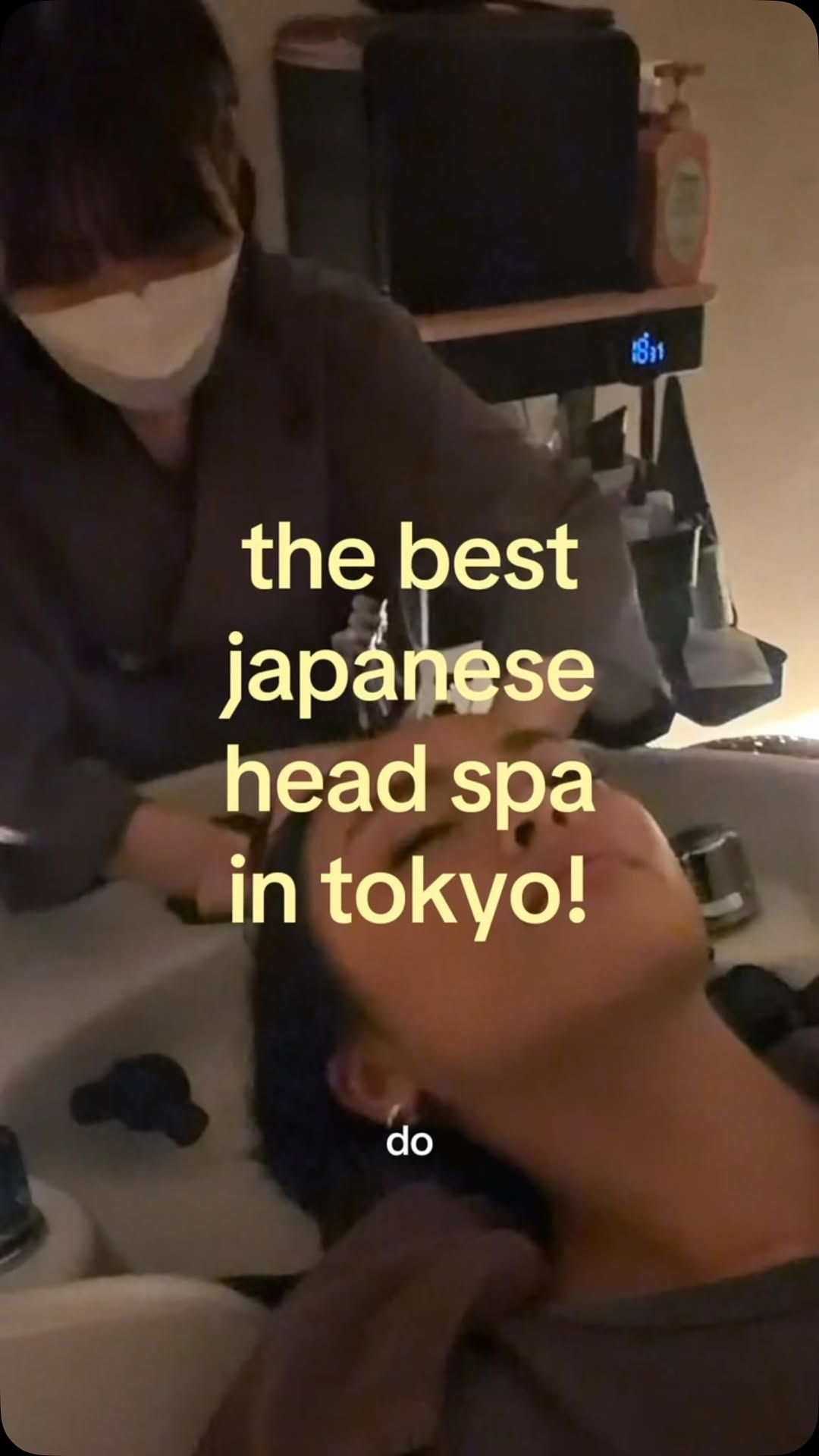 Tokyo Head Spa Offers Relaxing Hair Treatments