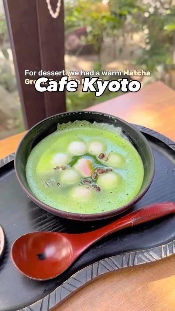 Historic Streets and Tea House in Kyoto