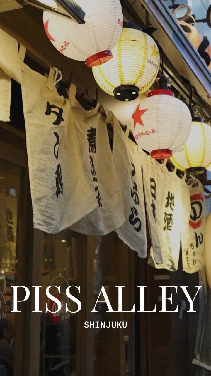 Tokyo's Nostalgic Omoide Yokocho Food Alley