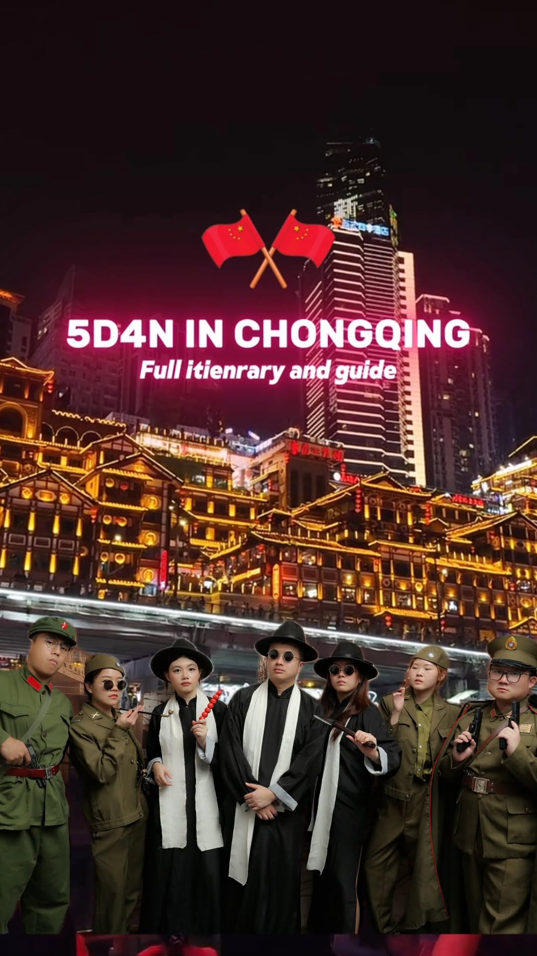 11 Places in Chong Qing Shi