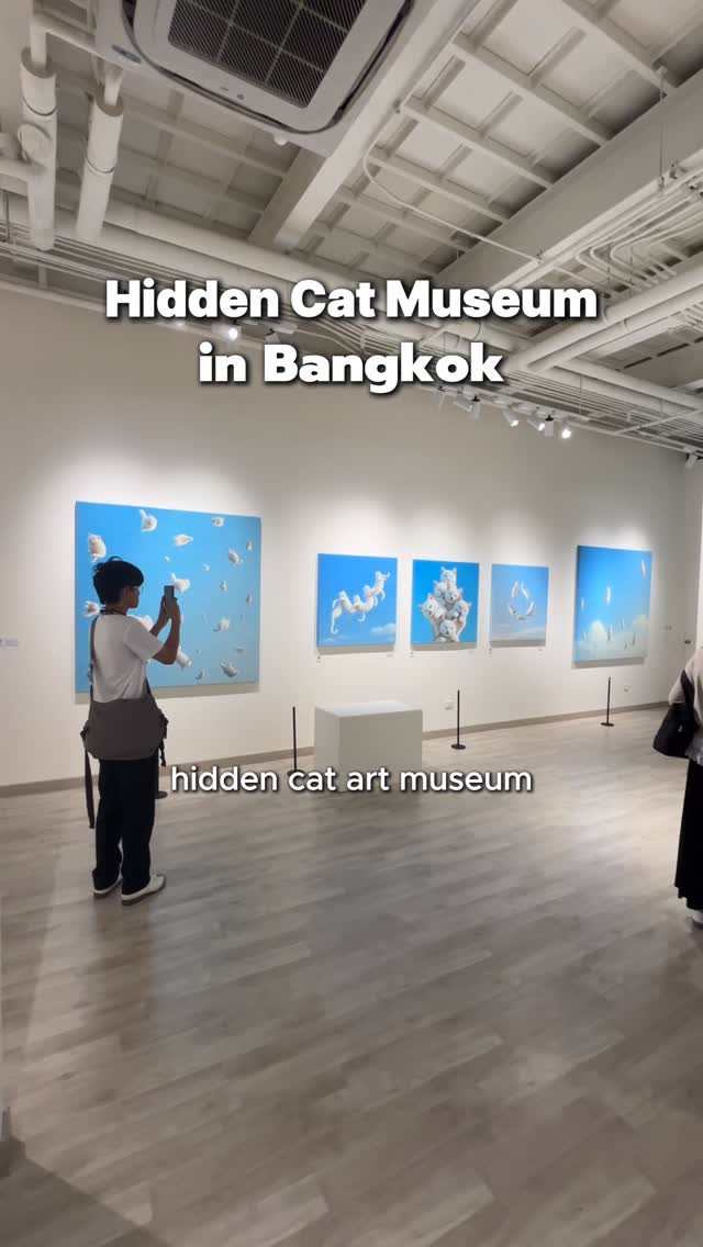 Cat Art Exhibition at Siam Paragon