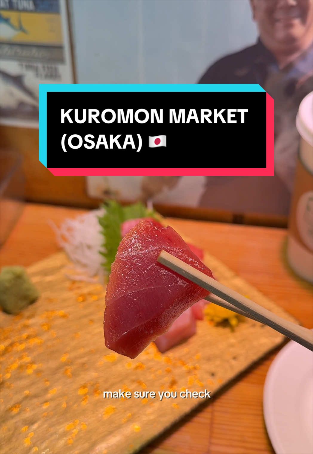 Osaka's Kuromon Market Tuna Experience