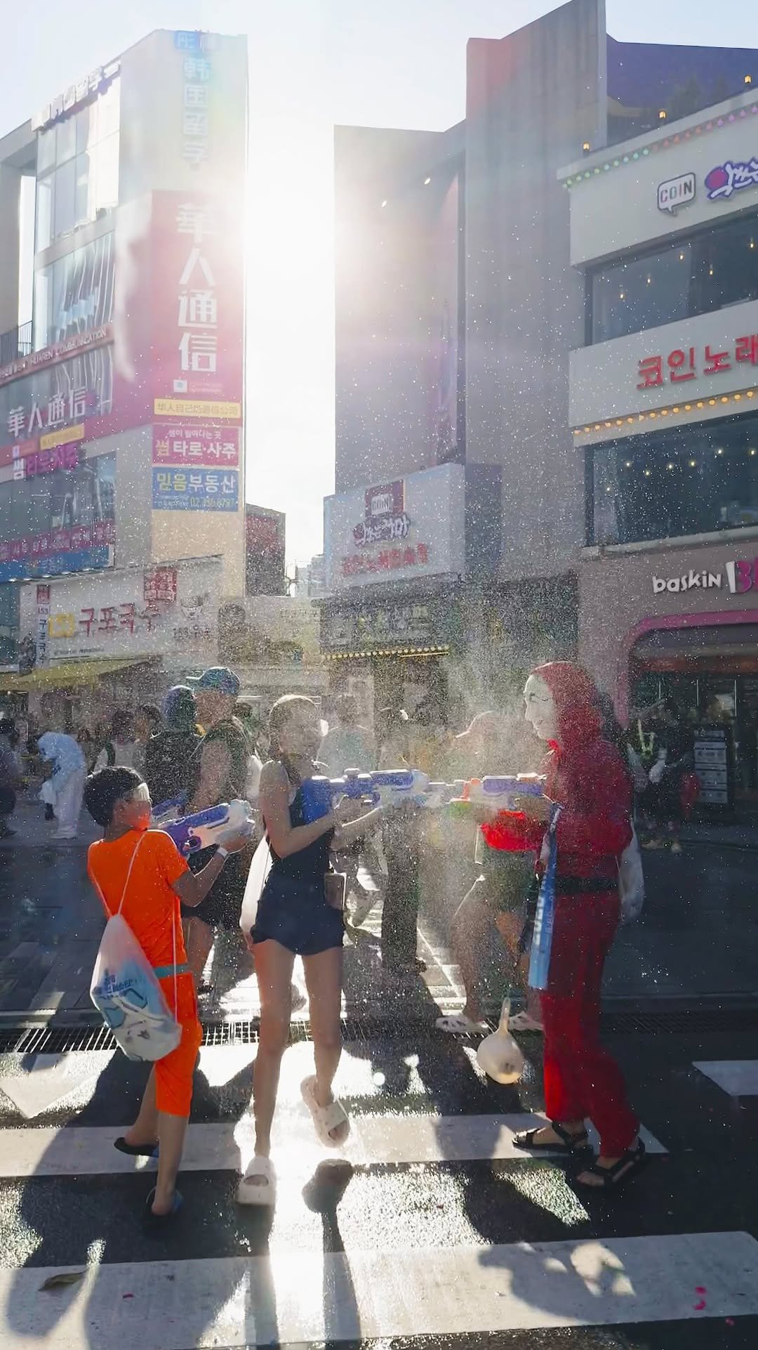 Seoul Vacation Festival Water Gun Fun