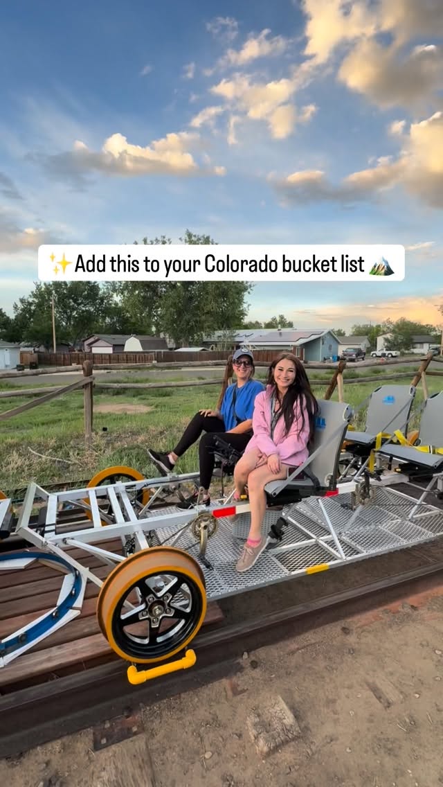 Colorado Railbike Tour With Brewery Stop