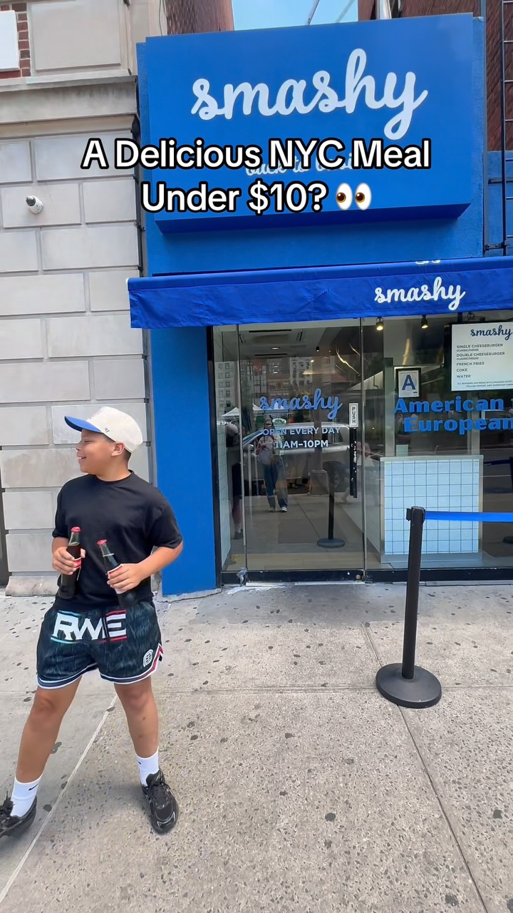New York's Smash Burger Spot in Union Square