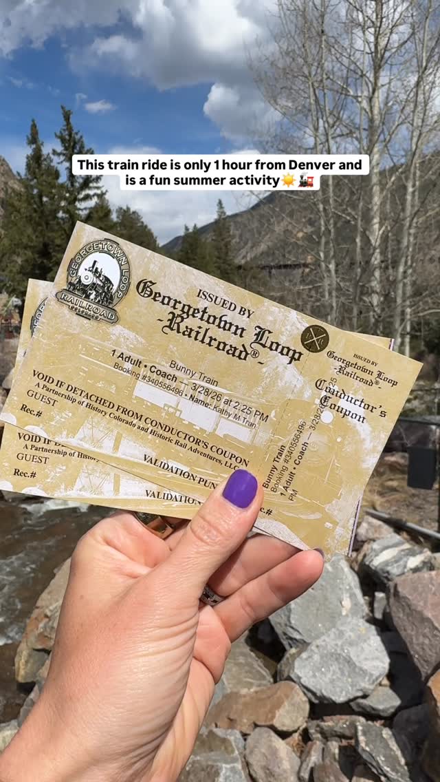 Historic Train Ride Through Colorado Mining Country