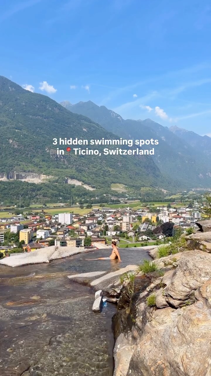 Three Hidden Swimming Spots in Ticino