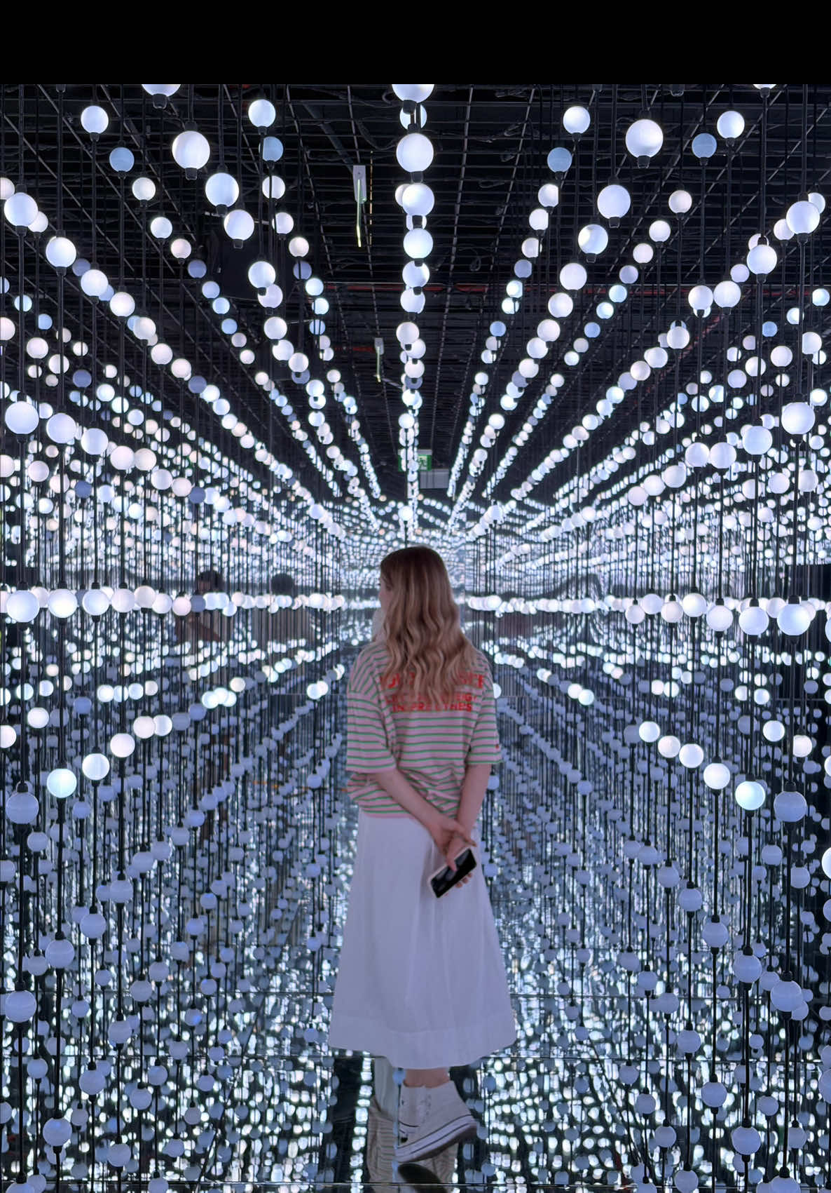 Porto's Captivating Mirrored Orb Light Installation