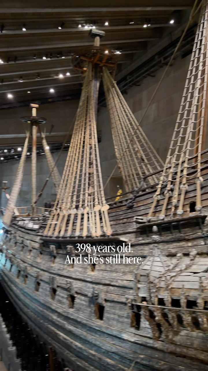 Vasa Museum Preserves Historic Swedish Warship