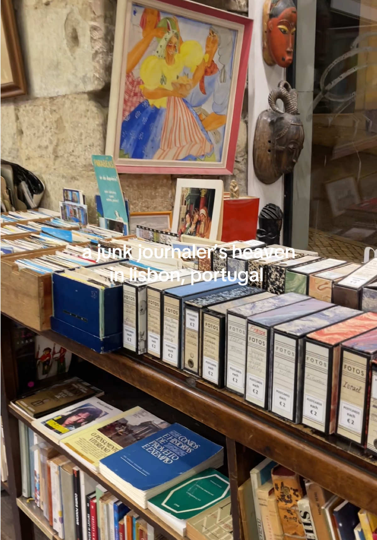 Lisbon Bookstore: A Vintage Treasure Trove