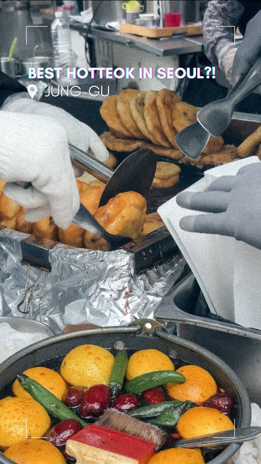 Namdaemun Market's Delicious Hotteok Varieties