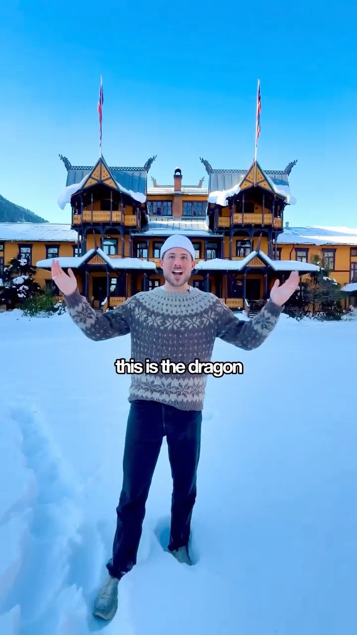 Historic Dalen Hotel: A Norwegian Dragestil Masterpiece