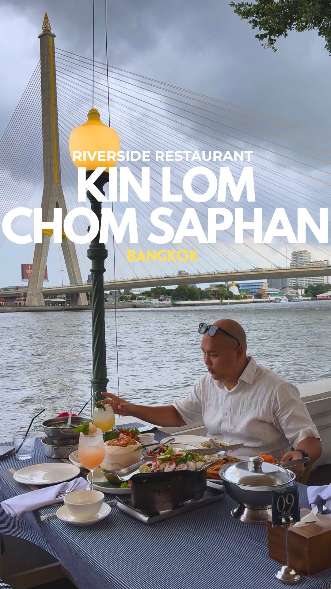 Bangkok Riverside Eateries With Scenic Bridge Views