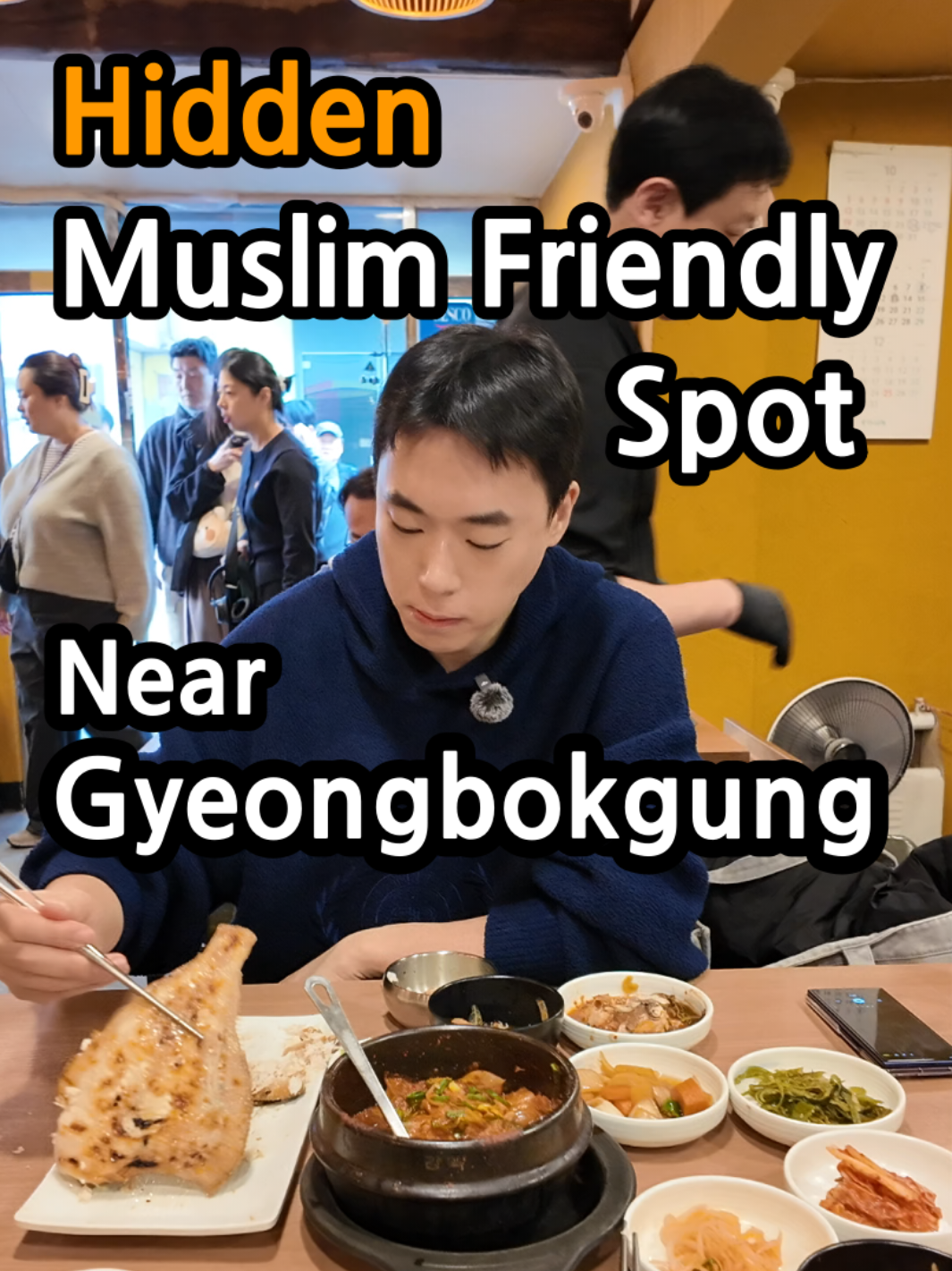 Muslim-Friendly Korean Grilled Fish Near Gyeongbokgung