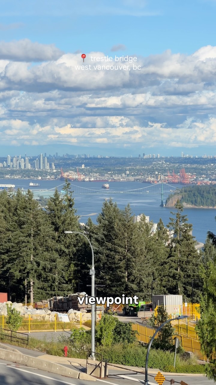 Trestle Bridge Offers Stunning Vancouver Skyline Views