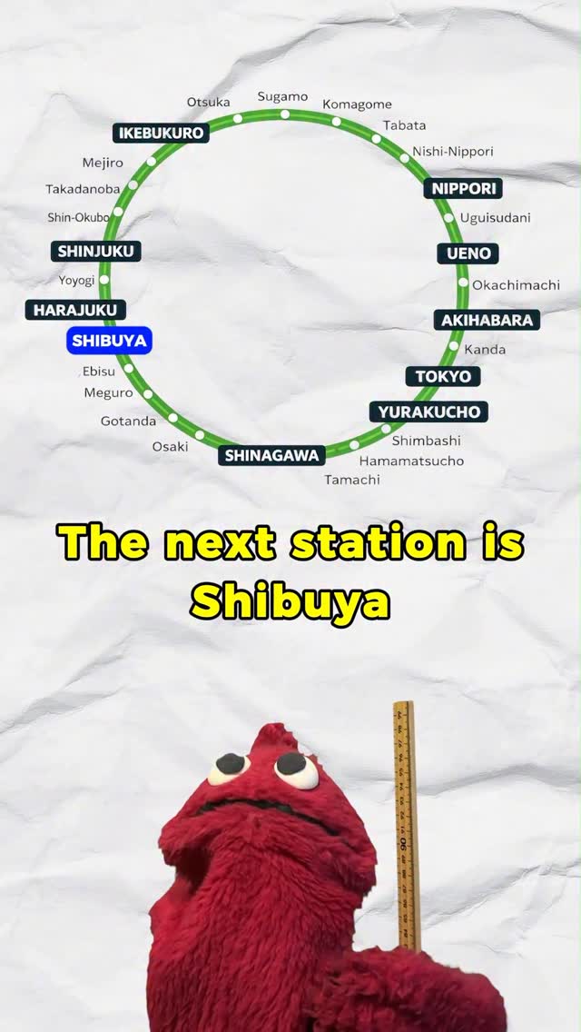 Tokyo Yamanote Line Tourist Destinations