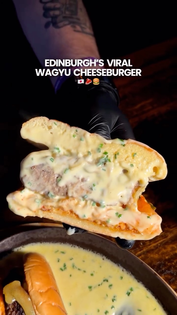 Edinburgh's Viral Wagyu Cheeseburger From Ishiku